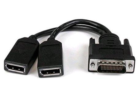 Startech Connect Two Displayport Monitors To Your Dms - Lfh Equipped Graphics Card - Dms