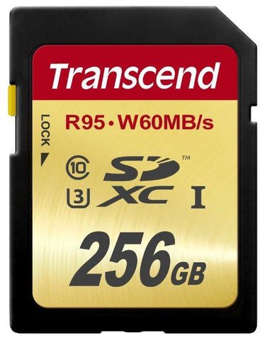 Transcend Information Sdxc Uhs-i U3 (r95, W60mb-s)