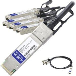 Add-on-computer Peripherals, L Addon Ibm 49y7886 Compatible Taa Compliant 40gbase-cu Qsfp+ To 4xsf