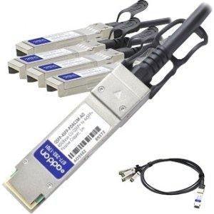 Add-on-computer Peripherals, L Addon Msa And Taa Compliant 40gbase-cu Qsfp+ To 4xsfp+ Direct Attac