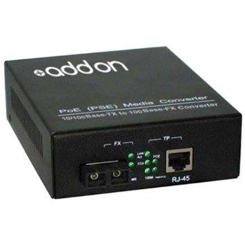 Add-on-computer Peripherals, L Addon 10-100base-tx(rj-45) To 100base-fx(sc) Mmf 1310nm 2km Poe Med