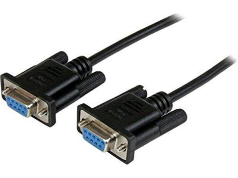 Startech Connect Your Serial Devices, And Transfer Your Files - 1m Db9 Null Modem Cable -
