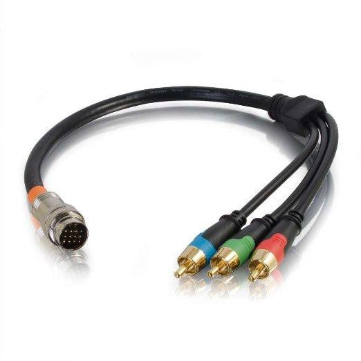 C2g 1.5ft Rapidrun  Rca Component Video Flying Lead