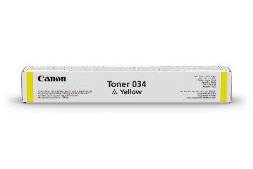 Canon Usa Canon Cartridge 034 Yellow Toner - For Imageclass Mf820cdn And Mf810cdn - Full Y