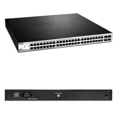 D-link Systems Websmart Gigabit Switch. 52-port  Poe Switch Including 4  Sfp Ports. Limited Lif