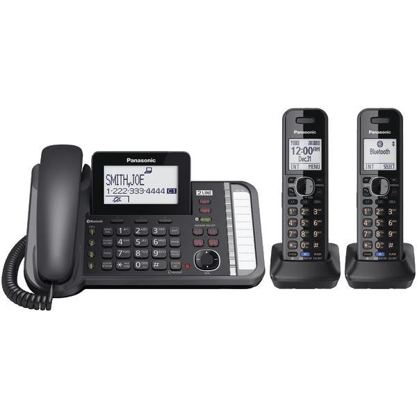 Panasonic Consumer Link2cell Dect_6.0 2-handset 2-line Ph