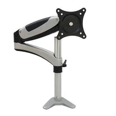 Siig, Inc. Full-motion Easy Access Single Monitor Desk Mount - Silver