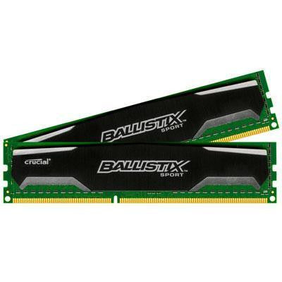 Micron Consumer Products Group 2 - 2gb Ddr3 Ballistix Pc-12800 Cl9, 1.5v