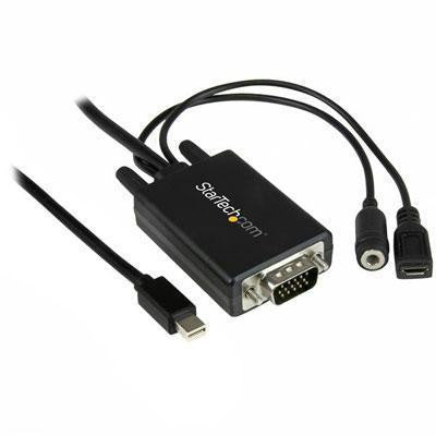 Startech Connect Audio & Video From A Mini Dp Mac Or Pc Directly To A Monitor - 6ft Mini