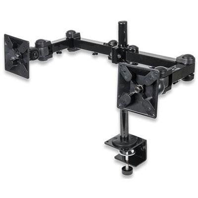 Manhattan - Strategic Manhattan Lcd Pole Mount,2 Monitor,36in Double-link,black