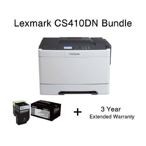 Lexmark Cs410dn + Cmy Cartridges - Laser Printer - Laser - Up To 32 Ppm - 1200 Dpi X 120