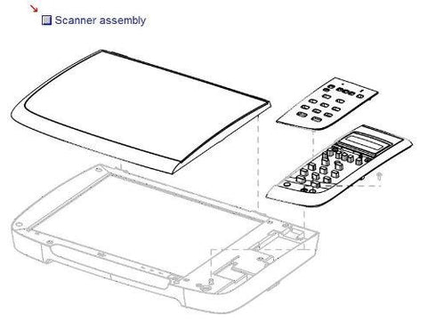Pc Wholesale Exclusive New-assy-scan Pack (lcd) Original Hp 1 Y