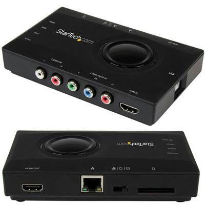 Startech Capture High-definition Video To A Pc, Or To An Sd Card Without A Computer, And