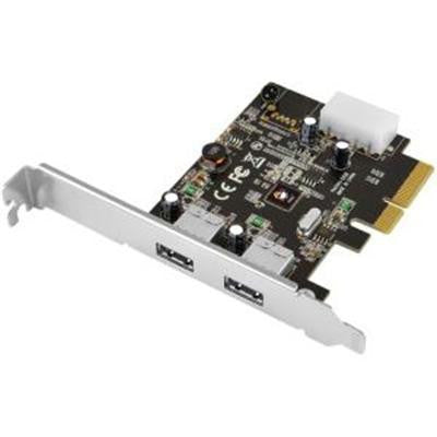 Siig, Inc. Adds Two Usb 3.1 Type-a Ports To Your Desktop Computer Via An Available Pci Expr