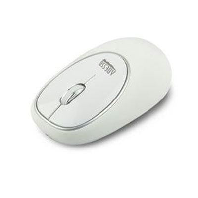 Adesso Adesso 2.4ghz Rf Wireless Anti-stress Gel Mouse, With Ergonomic Gel Surface (whi
