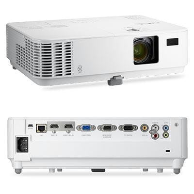 Nec Display Solutions Xga, Dlp, 3300 Lumen, 10,000:1 Dynamic Contrast Projector W-8w Speaker, 3d R