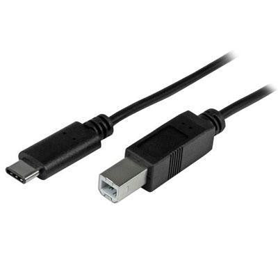 Startech Connect Usb 2.0 Usb-b Devices To Your Usb-c Host - 3 Ft Usb 2.0 Usb-c To Usb-b C