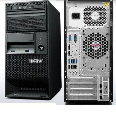 Lenovo Thinkserver Ts140, Intel Xeon E3-1226v3 (3.3ghz), 1 X 4gb 1600mhz Udimm, 4 X 3.5