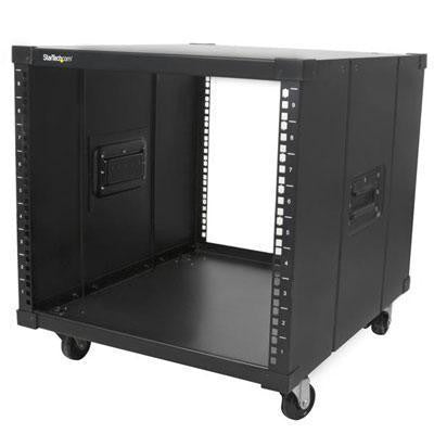 Startech Portable Server Rack With Handles - 9u. Store Your Servers, Network And Telecomm