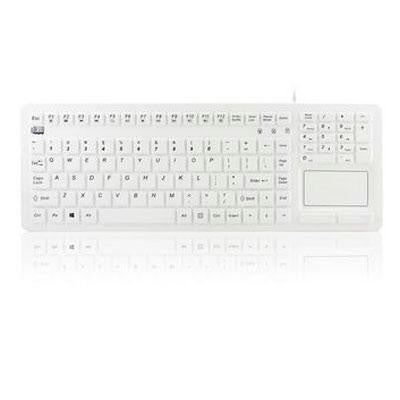 Adesso Adesso Slimtouch Antimicrobial Waterproof Usb Compact Size  Touchpad Keyboard, G