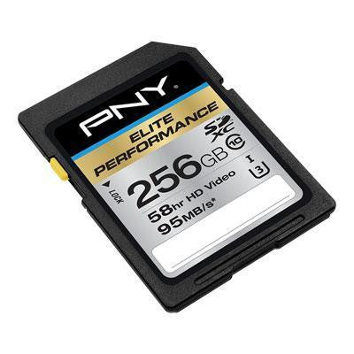 Pny Technologies 256gb Sdxc Class 10 Uhs-i, U3 95mbs Read