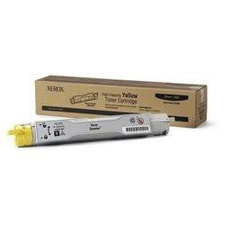Xerox Yellow High Capacity Toner Cartridge, Phaser 6300 Only, 106r01084