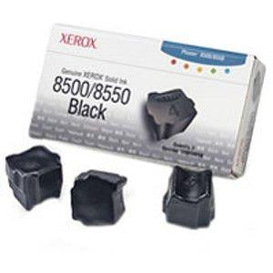 Xerox Genuine Xerox Solid Ink 8500-8550 Black (3 Sticks), 108r00668