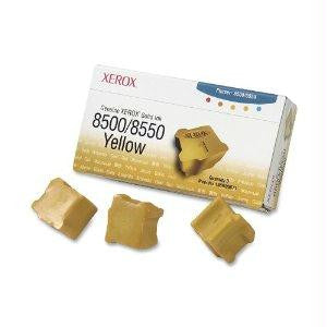 Xerox Genuine Xerox Solid Ink 8500-8550 Yellow (three Sticks), 108r00671