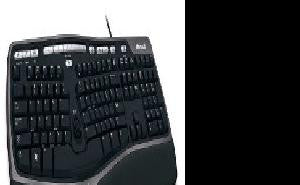 Microsoft Microsoft Natural Ergonomic Keyboard 4000 - Keyboard - Ergonomic Design - Usb