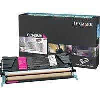 Lexmark High Yield Toner Cartridge - Magenta - 5,000 Pages Based On Approximately 5% Cov