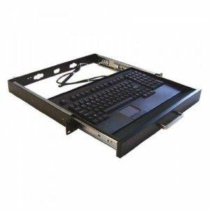 Adesso Rackmount Keyboard Drawer With Built-in Touchpad Keyboard Ack-730pb-mrp - Keyboa