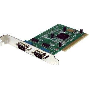 Startech Add 2 Rs-232 Serial Ports To Your Computer Via A Single Pci Slot - Pci Serial Ca