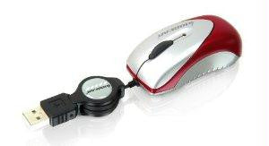 Iogear 800 Dpi Usb Optical Mini Mouse W-retractable Cable