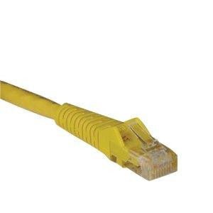 Tripp Lite Cat6 Gigabit Snagless Molded Patch Cable (rj45 M-m) - Yellow, 7-ft.