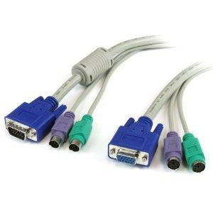 Startech 10 Ft 3-in-1 Ps-2 Kvm Extension Cable