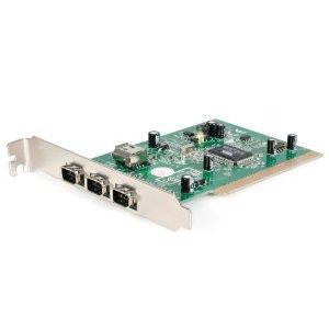 Startech Add 3 External And 1 Shared Internal Firewire400 Ports Through A Pci Slot - Pci