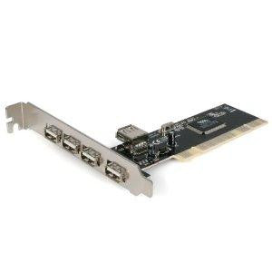 Startech Add 5 Usb 2.0 Ports To Any Desktop Computer With A Pci Slot - Pci To Usb - Pci U