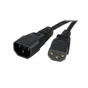 Startech C14 To C13 Power Cord - 6 Ft Computer Power Extension Cord -  - Ac Power Cord -