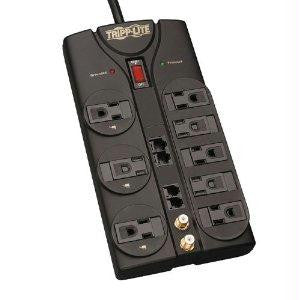 Tripp Lite Tripp Lite Surge Protector 120v 8 Outlet Rj11 Rj45 Coax 10ft Crd 3240 Joule