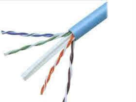 Belkin Components Belkin Fastcat6 Solid Utp 1000 Bulk Cable, Blue