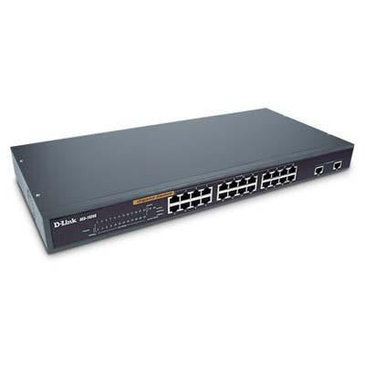 D-link Systems 24-port 10-100base Rackmountable Switch