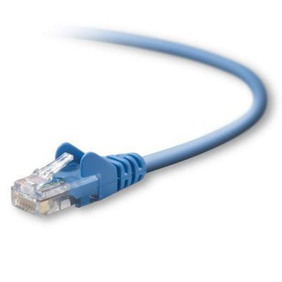 Belkin Components 50ft Cat5e Snagless Patch Cable, Utp, Blue Pvc Jacket, 24awg, T568b, 50 Micron,