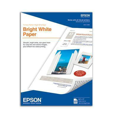 Epson Epson Bright White Paper, Letter, 500 Sheets