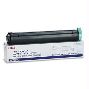 Okidata Toner Cartridge - Black - 3,000 Pages At 5% Coverage - B4200-4300-4100-4250-4350