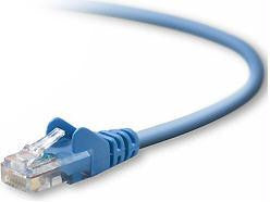 Belkinponents 4ft Cat5e Snagless Patch Cable, Utp, Blue Pvc Jacket, 24awg, T568b, 50 Micron, G