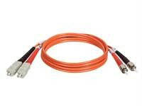 Tripp Lite Duplex Multimode 62.5-125 Fiber Patch Cable (sc-st), 1m (3-ft.)