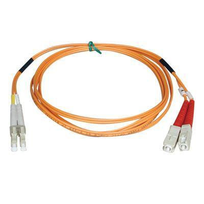 Tripp Lite Duplex Multimode 50-125 Fiber Patch Cable (lc-sc), 2m (6-ft.)