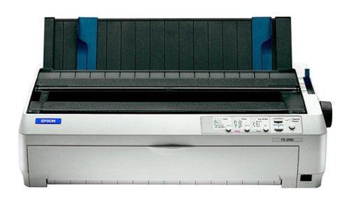 Epson Fx 2190 Printer - B-w - Dot-matrix - 16.54 In X 22 In, Fanfold (16 In) - 9 Pin -