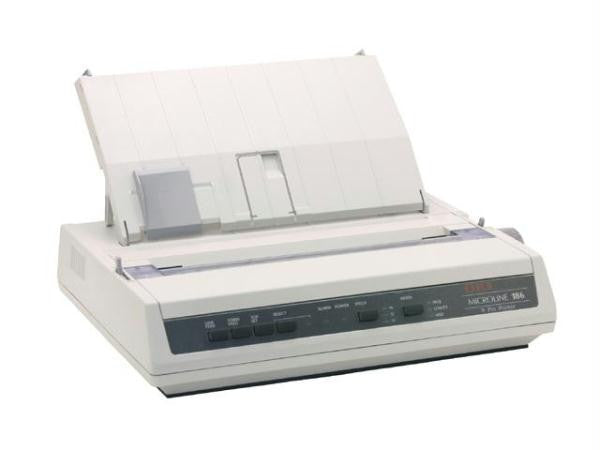 Okidata Microline 186 Printer - B-w - Dot-matrix - 240 X 216 Dpi - 9 Pin - 250 Cps - Par